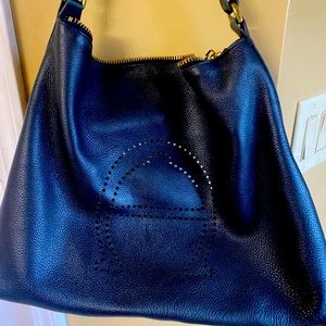 Etienne Aigner beautiful black leather bag.